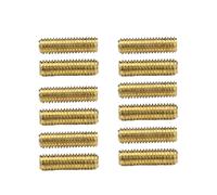 DIAO79NI 12 tornillos hexagonales M3 x 10 mm para puente de guitarra, para guitarra eléctrica/bajo (dorado)