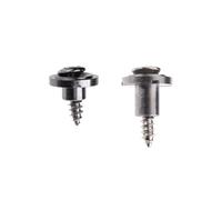 DIAO79NI 2 guías de cuerda vintage para guitarra eléctrica Tele Telecaster Strat Stratocaster ST (cromo)