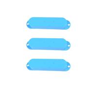 DIAO79NI 3 fundas de plástico de 84 mm para guitarra eléctrica de una sola bobina (azul claro)