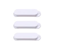 DIAO79NI 3 fundas de plástico de 84 mm para guitarra eléctrica de una sola bobina (blanco)