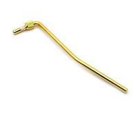 DIAO79NI Barra de trémolo para guitarra estilo FR de 6 mm, barra de trémolo Whammy para Floyd Rose, sistema de trémolo de doble bloqueo, reemplazo de guitarra eléctrica, color dorado