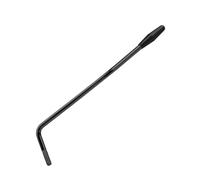 DIAO79NI Brazo de trémolo para guitarra eléctrica - US M5 Thread Single Whammy Bar, 182 mm, compatible con guitarra eléctrica Fender Mexico Strat, negro/negro