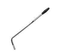 DIAO79NI Brazo de trémolo para guitarra eléctrica - US M5 Thread Single Whammy Bar, 182 mm, compatible con guitarra eléctrica Fender Mexico Strat Style, cromo/negro