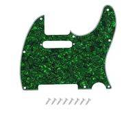DIAO79NI Golpeador Tele de 8 agujeros para guitarra eléctrica estadounidense y mexicana Fender American Standard Telecaster de estilo moderno, perla verde, 4 capas.