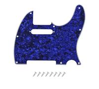 DIAO79NI Golpeador Tele de 8 agujeros para guitarra eléctrica estadounidense y mexicana Fender American Standard Telecaster de estilo moderno, perla azul, 4 capas.