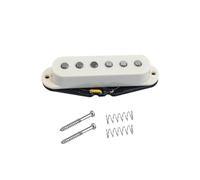 DIAO79NI Juego de pastillas de bobina única de cerámica de alto rendimiento de 48 mm para guitarra eléctrica estilo Strat (crema)