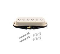 DIAO79NI Juego de pastillas de bobina única de cerámica de alto rendimiento de 52 mm para guitarra eléctrica estilo Strat (beige)