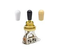 DIAO79NI Pro - Interruptor selector de pastilla de 3 vías para guitarra eléctrica estilo LP, color dorado