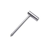 DIAO79NI Pro - Llave de varilla de acero de 7 mm para guitarra PRS/Jackson/Ibanez, níquel (largo)