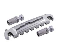 DIAO79NI Puente ajustable de 52 mm para guitarra eléctrica Les Paul SG LP Junior (cromo)