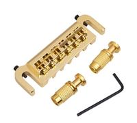 DIAO79NI Puente envolvente ajustable con diseño combinado totalmente intonable para Epiphone Les Paul Junior/Special (dorado)