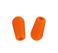 DIAO79NI Puntas métricas básicas para interruptor de guitarra de 3,5 mm, 3 vías, tapas de interruptor LP para importación de China Japón Epiphone Les Paul Pickup Selector, naranja (juego de 2)