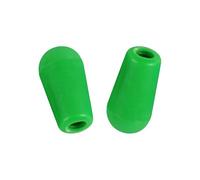 DIAO79NI Puntas métricas básicas para interruptor de guitarra de 4 mm, 3 vías, tapas de interruptor LP para importación de China Japón Epiphone Les Paul Pickup Selector, verde (juego de 2)