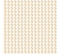 DIAONIAN 300 Piezas Bolas de Madera para Manualidades, Cuentas, Abalorios, Bolitas para Artesanales, Pulseras, DIY (300, 8mm)