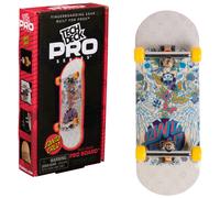 Diapasσn TECH DECK Santa Cruz Pro Series con pantalla de almacenamiento diseρado para profesionales; Autιnticos mini patinetas, juguetes para niρ