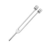 Diapason 128 Hz,Horquilla de Afinación,Diapason Musical,Diapason Medico de Aleación de Aluminio,Diapasón Prueba de Sistema Nervioso,Diapasones Terapeuticos,Plateado