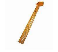 Diapasón Cóncavo De Puntos Con Incrustaciones De 22 Trastes, Cuello De Guitarra Eléctrica Amarillo, Accesorios Para Guitarra, Piezas De Instrumento Musical