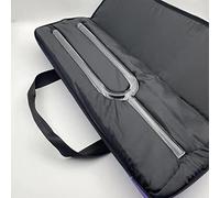 Diapasón de cristal de cuarzo chakra de 16 mm de diámetro, diapasón con estuche de transporte y percutor, instrumento musical curativo for curar el equilibrio de la energía sutil(G NOTE,432Hz)