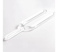 Diapasón De Cristal Transparente For Chakras De 30 Mm, Con Percutor, For Curación Del ADN, Chakras, Terapia De Sonido, Espíritu En Perfecta Armonía(C Note)