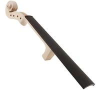 Diapasón De Ébano Con Cuello De Violín De Tamaño 4/4 Con Desplazamiento Tallado A Mano Para Violín, Accesorio De Repuesto, Kit De Bricolaje Para Violín,3/4,Enchanting12