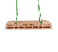 Diapasón de escalada de madera para colgar en interiores, diapasón de roca para puerta, exterior, interior, fácil de instalar, tabla de entrenamiento de escalada y búlder