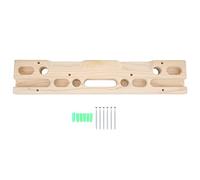 Diapasón de Escalada en Roca Herramienta de Entrenamiento Profesional de Hangboard de Madera para Fuerza de Agarre y Resistencia Perfecto para Gimnasio en casa y Instalación de