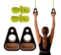 Diapasón de escalada - Tabla de entrenamiento de madera para dominadas, entrenador de fuerza de agarre, diapasón de escalada, accesorios de entrenamiento en casa, escaladora de interior, dispositivo