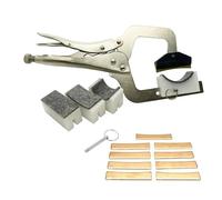 Diapasón De Mano, Herramienta De Inserción De Prensa De Traste Con 9 Inserciones De Radio, Herramientas De Traste Luthier Para Guitarra, Accesorios Para Guitarra (Color : 02)