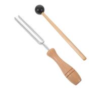 Diapasón de Metal con Mango de Madera Cómodo para Meditación y Sesiones, Restaurando el Equilibrio Mente-cuerpo, Adecuado para Principiantes y Profesionales