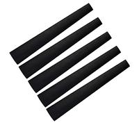 Diapasón De Violín DIY, 5 Uds., Diapasón De Ébano Sin Terminar, Piezas De Violín, Accesorios Profesional Accesorios Violín (Color : 1/2)