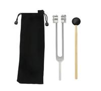Diapasón Diapasón de 128 HZ for probar el diapasón for mantener dispositivo sintonizador instrumentos cuerpo, mente y espíritu