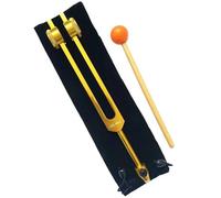 Diapason Diapasón de yoga de 111/112,45 Hz, reparación, meditación, sanación, cuidado de la salud nerviosa, terapia de sonido, alivio del estrés(Golden 112.45Hz)