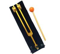 Diapason Diapasón de yoga de 111/112,45 Hz, reparación, meditación, sanación, cuidado de la salud nerviosa, terapia de sonido, alivio del estrés(Golden 111Hz)