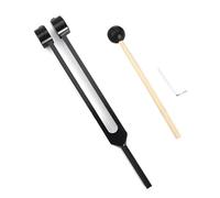 Diapasón Juego de diapasones cuerpo 128 Hz for set sonido(Black)