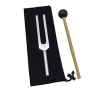 Diapasón Juego de diapasones de aleación de aluminio, diapasón profesional plateado for meditación(639HZ)