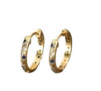 Diapasón Ohrringe Hoop Earrings Heart Hoop Earings For Women U Shaped Hoop Earrings Colorful Cubic Zirconia Large Big Hoops Various Hoop Earrings Clip Ohrringe Kinder, talla única, Hierro, Sin piedra