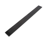 Diapasón para bajo eléctrico, clave de madera ejecución fina, resistencia a la erosión, negro para hacer instrumentos de cuerda (BLACK)