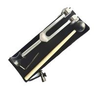 Diapasones Diapasón de aluminio 256Hz 432Hz 384Hz 528Hz con juego diapasones resonancia base(384Hz)