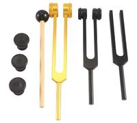 Diapasones for set 128/256/512Hz Instrumentos de sonido Juego diapasones para la sanación de los chakras, terapia de sonido