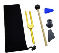 Diapasones para juego, F 963 Hz Diapasón Aleación de aluminio Horquilla dorada para chakras Mantenga el cuerpo, la mente y el espíritu en perfecta armonía Instrumentos musicales..