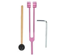 Diapasones Sanadores 128Hz, Juego de diapasones de aluminio con llave Allen, martillo pequeño, Accesorios de Yoga y Meditación, Set de Diapasones con Frecuencias Sanadoras