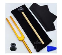 Diapasones Terapeuticos Diapasón de aleación aluminio, conjunto colores 432hz, diapasones sonido, instrumentos musicales percusión(Orange 432hz)