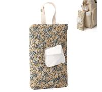 Diaper and Wipes Pouch, Wipes and Diaper Pouch, Portable Quilted Travel Wipe Holder for Diaper Bag, Car, and Home (B-1PC)