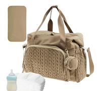Diaper Bag, Reusable Travel Accessories, Diaper Bag Tote with Pacifier Case,Large Capacity Travel Accessories, Child Supplies For Home,