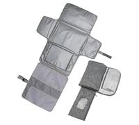 Diaper Changing Mat with Storage Pockets, Foldable Diaper Changing Pad for Travel, Travel Diaper Changing Mat, Reusable Diaper Changing Mat, Baby Changing Mat for Girls, Baby Changing Mat for Boys