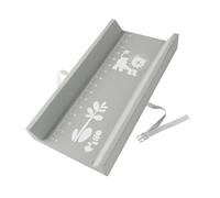 Diaper Changing Pad Cover with Wipeable Layer Secure Straps and Height Measurement for Baby Grey Lions Diaper Cover