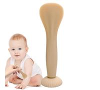 Diaper Cream Applicator -Baby Butt Cream Spatula | Soft Silicone Butt Paste Applicator Diaper Cream Brush | Spatula Baby Butt Brush Diaper Paste Spatula with Suction Base