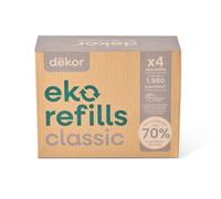 Diaper DEKOR EKO - Recambios clásicos para cubos de pañales | Paquete de 4