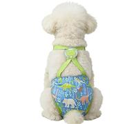 Diaper for Dogs - Washable Panties with Suspender | Reusable Puppy Diaper,for Travel Car Crate Kennel Yard Park Beach Camping Home Apartment Indoor Outdoor