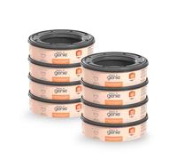 Diaper Genie Playtex Clean Bolsas de repuesto para lavandería, ideal para cubos de pañales, juego de regalo de registro, paquete de 8, 2160 unidades